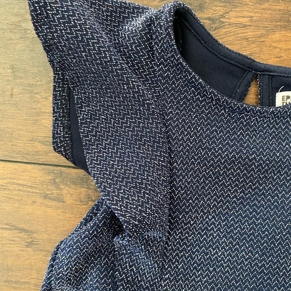 Epic Threads Girls Metallic Flutter Dress, Size 2T - Picture 7 of 9